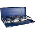 Campingaz Chef Folding Double Burner Gas Stove and Grill | Blue