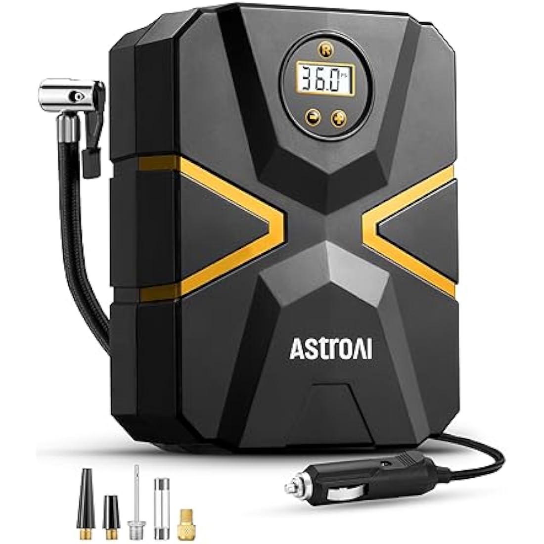 AstroAI Tyre Inflator Air Compressor | 150 PSI 12V DC Digital Car Pump