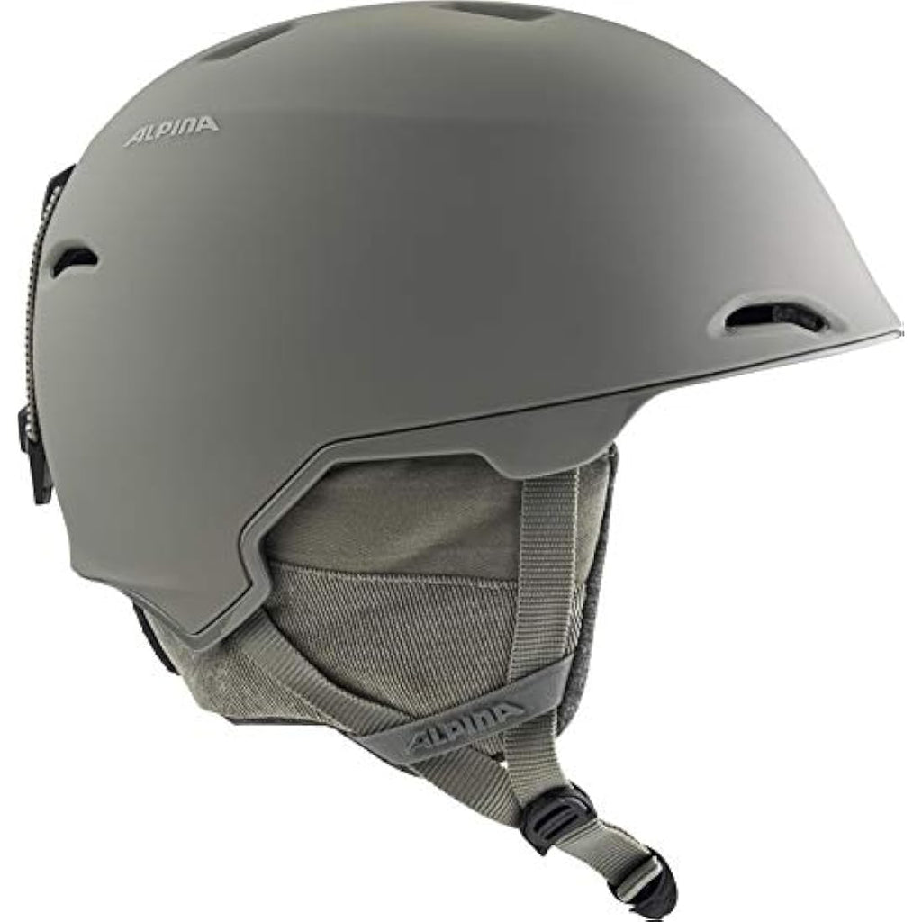 Alpina Cycling Helmet with Integrated Neckwarmer and Hi-EPS Protection