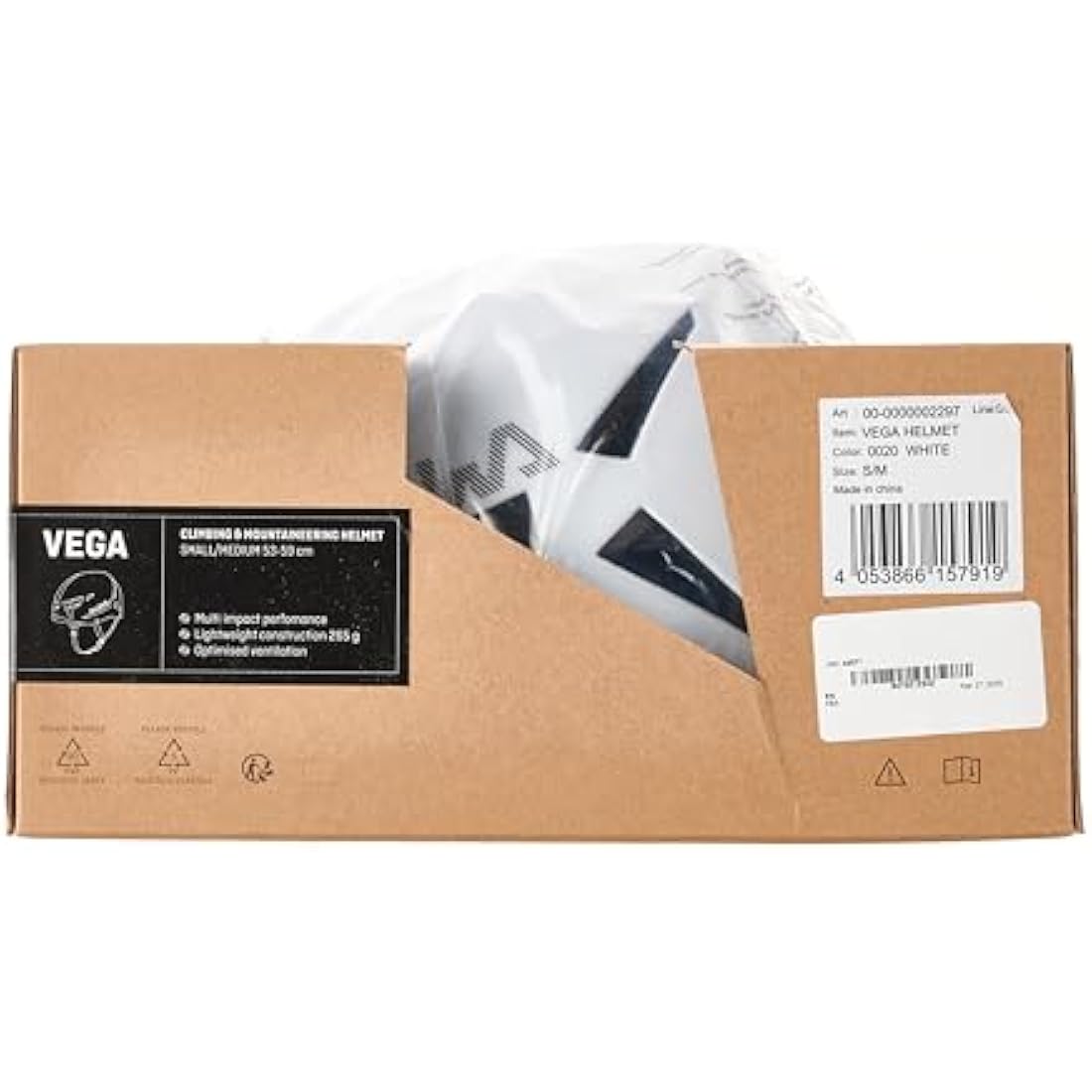 Salewa Vega Climbing Helmet – Lightweight EPP Impact Protection