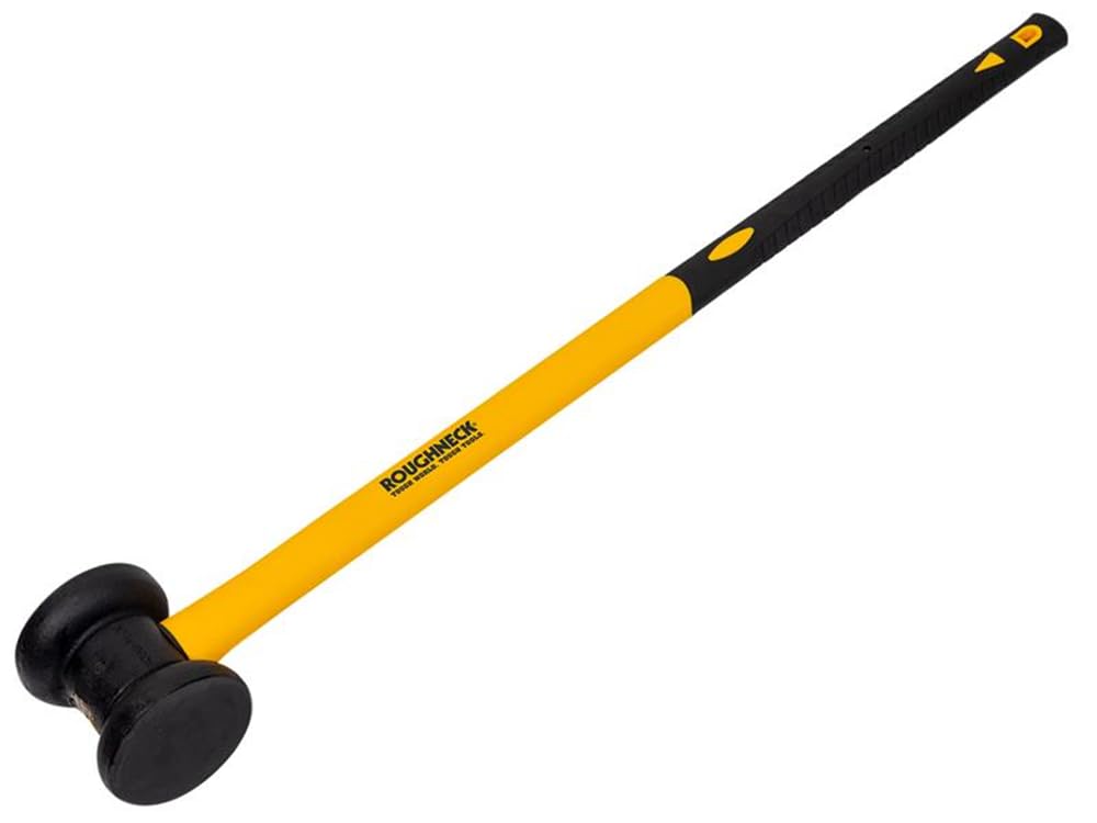Roughneck Fencing Maul – 10lb Heavy Duty Fibreglass Handle Post Driver