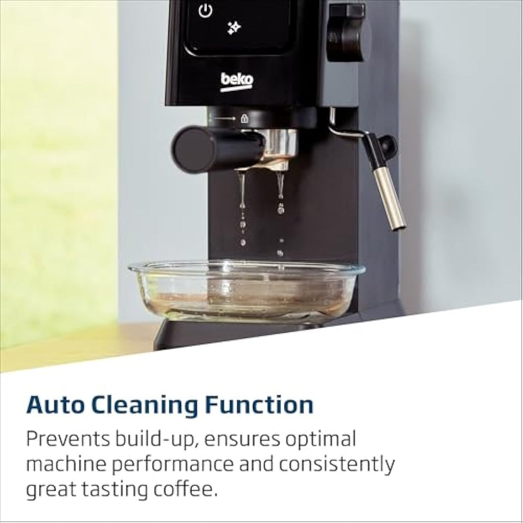 Beko CaffeExperto Manual Espresso Machine | 15 Bar & Milk Frother