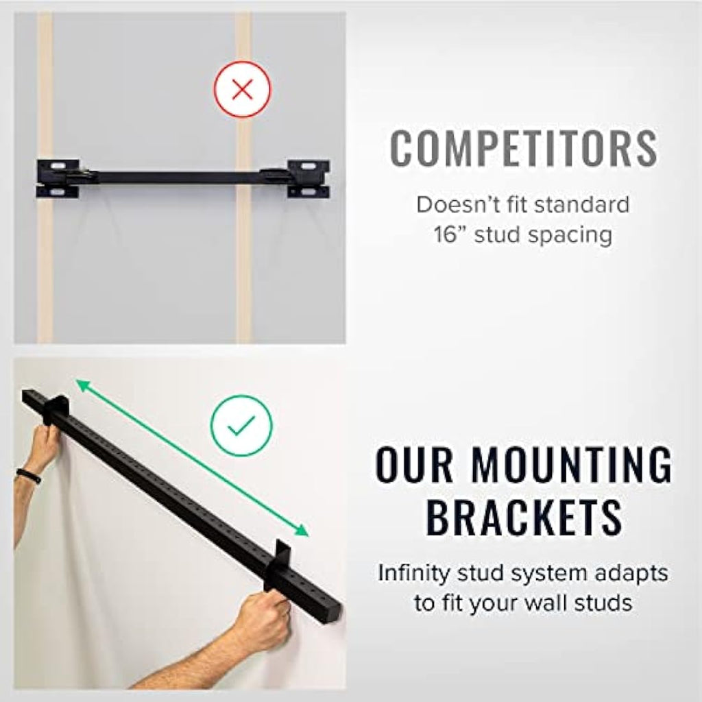 StoreYourBoard 5 Bike Wall Mount Storage Rack with Shelf – 135kg Capacity