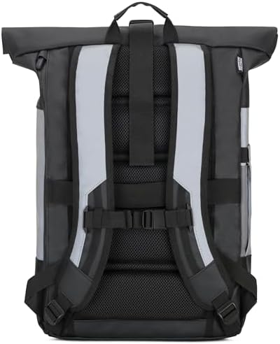 OAK25 Roll Top Backpack – 24L Reflective Laptop Rucksack for Cycling