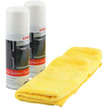 Gloss Surface Cleaner & Microfibre Cloth Twinpack – 2 Pack