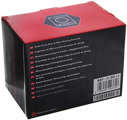 Paxanpax Drain Pump Base & Filter Housing for Bosch Maxx Series, Grey