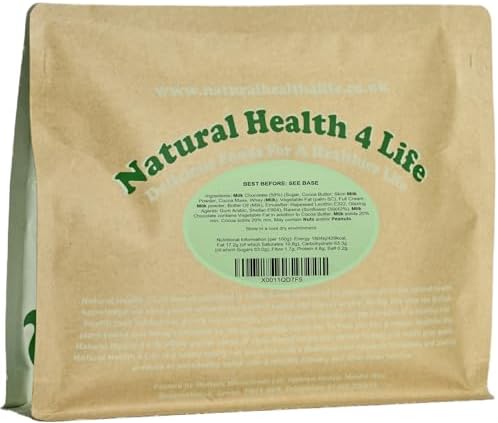 Natural Health 4 Life Milk Chocolate Raisins – 1kg Resealable Pouch