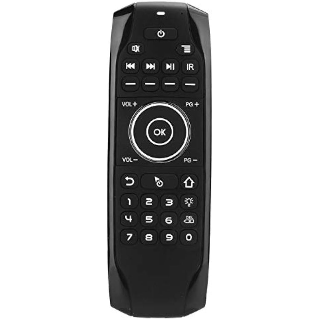 ASHATA Bluetooth 5.0 Air Mouse – Wireless Keyboard with 6-Axis Gyroscope