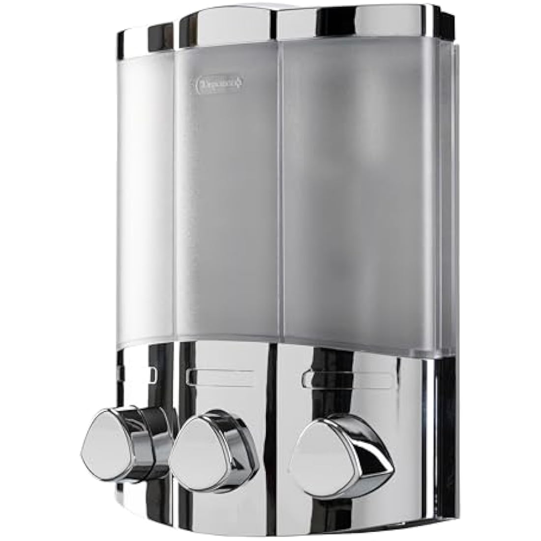 Wall Mounted Soap Dispenser | Triple 450ml Chrome Refillable