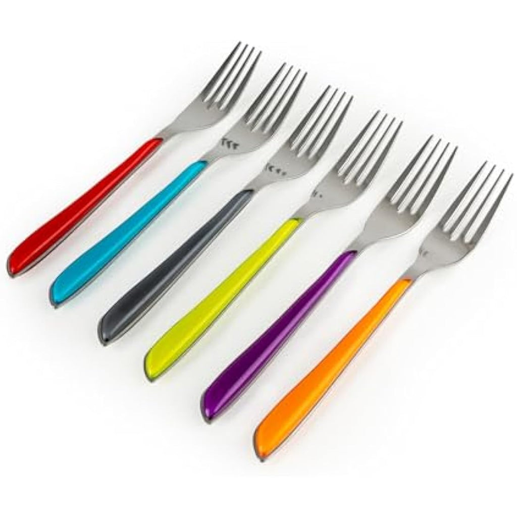 Amefa ECLAT 24pc Cutlery Set – Colorful 18/0 Stainless Steel Dining