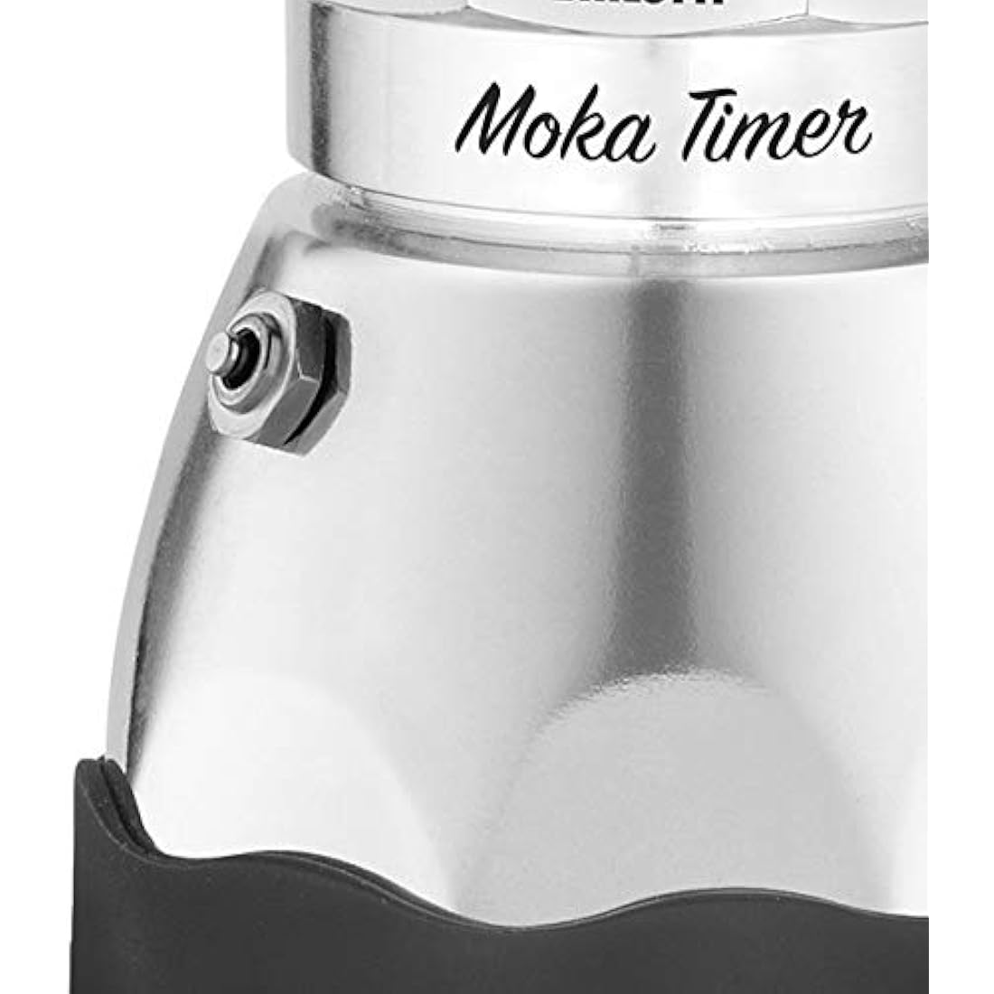 Bialetti Easy Timer Electric Moka Coffee Maker - 6 Cup Aluminium