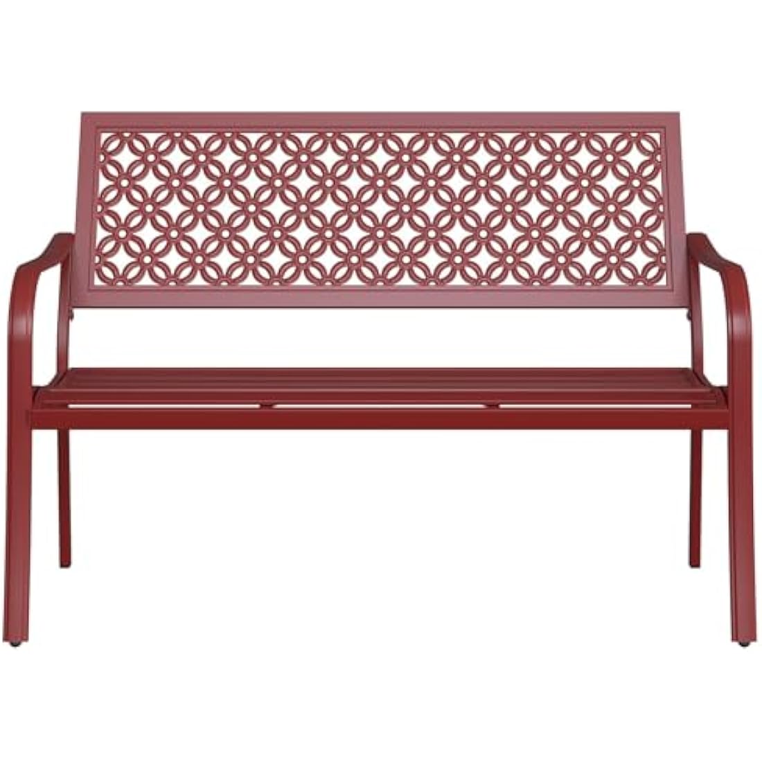 Grand Patio Steel Garden Bench – 3 Seater Rust-Resistant Outdoor Seat