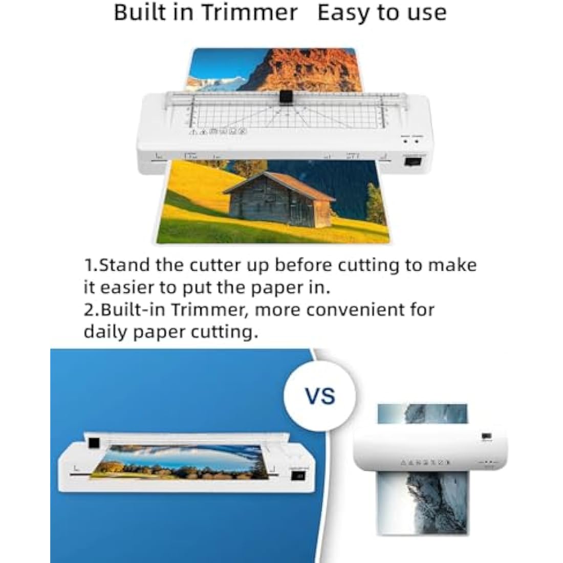 A3 Thermal & Cold Laminator with Built-in Trimmer and Cutter