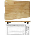Laffeya Bamboo Cutting Board for Breville & Cuisinart Oven Workstation