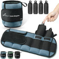 Sportneer Adjustable Ankle Weights – 1.8 to 9kg Pair for Legs and Arms