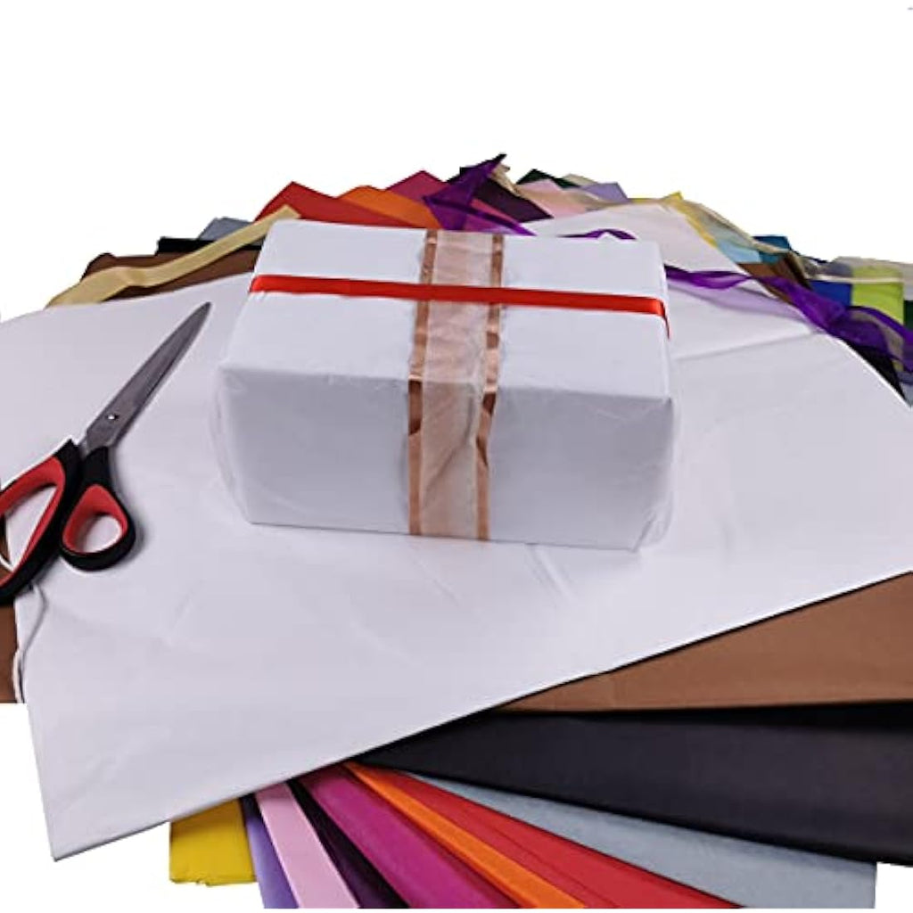 White Tissue Paper – 240 Large Acid Free Sheets 70x50cm