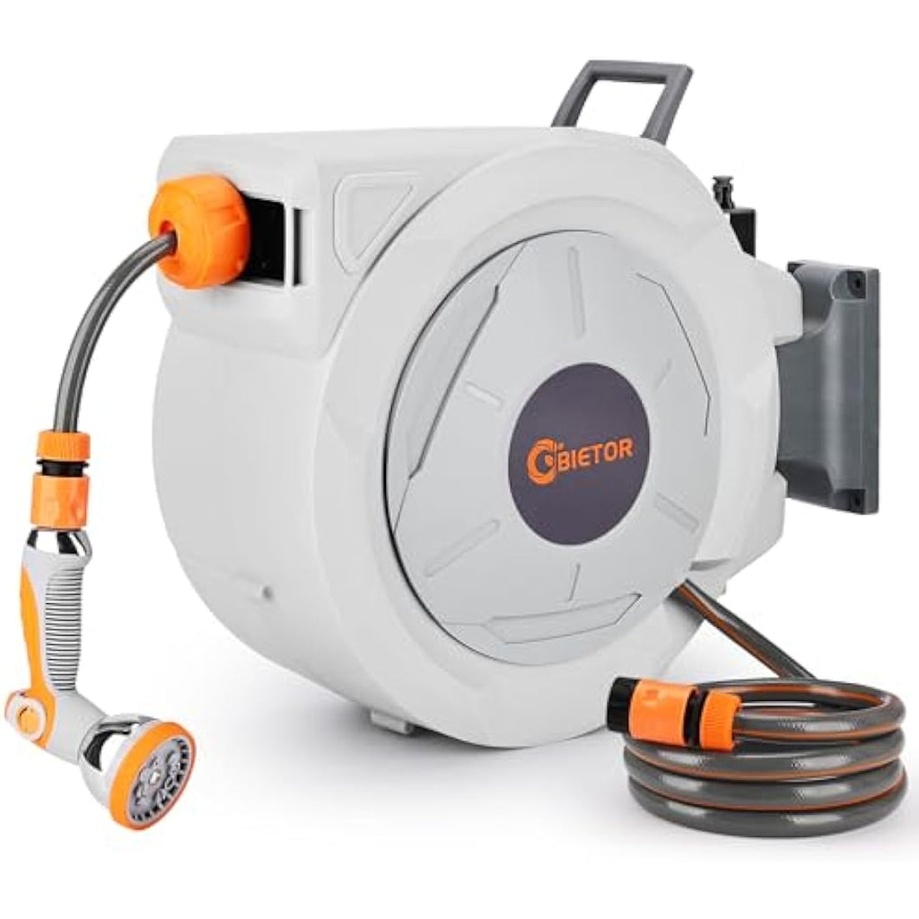 Retractable Garden Hose Reel – 20m Wall Mounted Hose Pipe