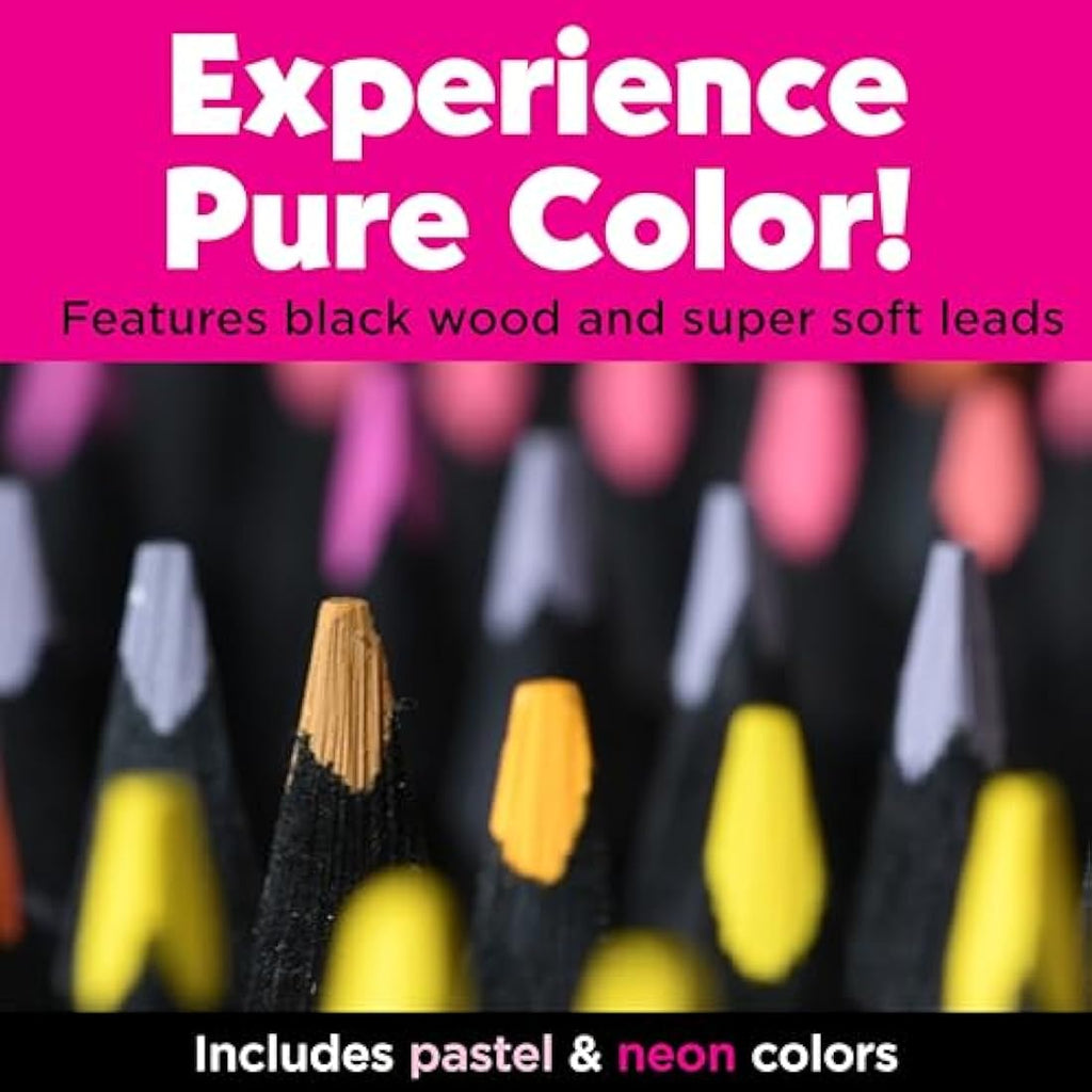Faber-Castell Black Edition Colour Pencils – Tin of 100 Artist Set