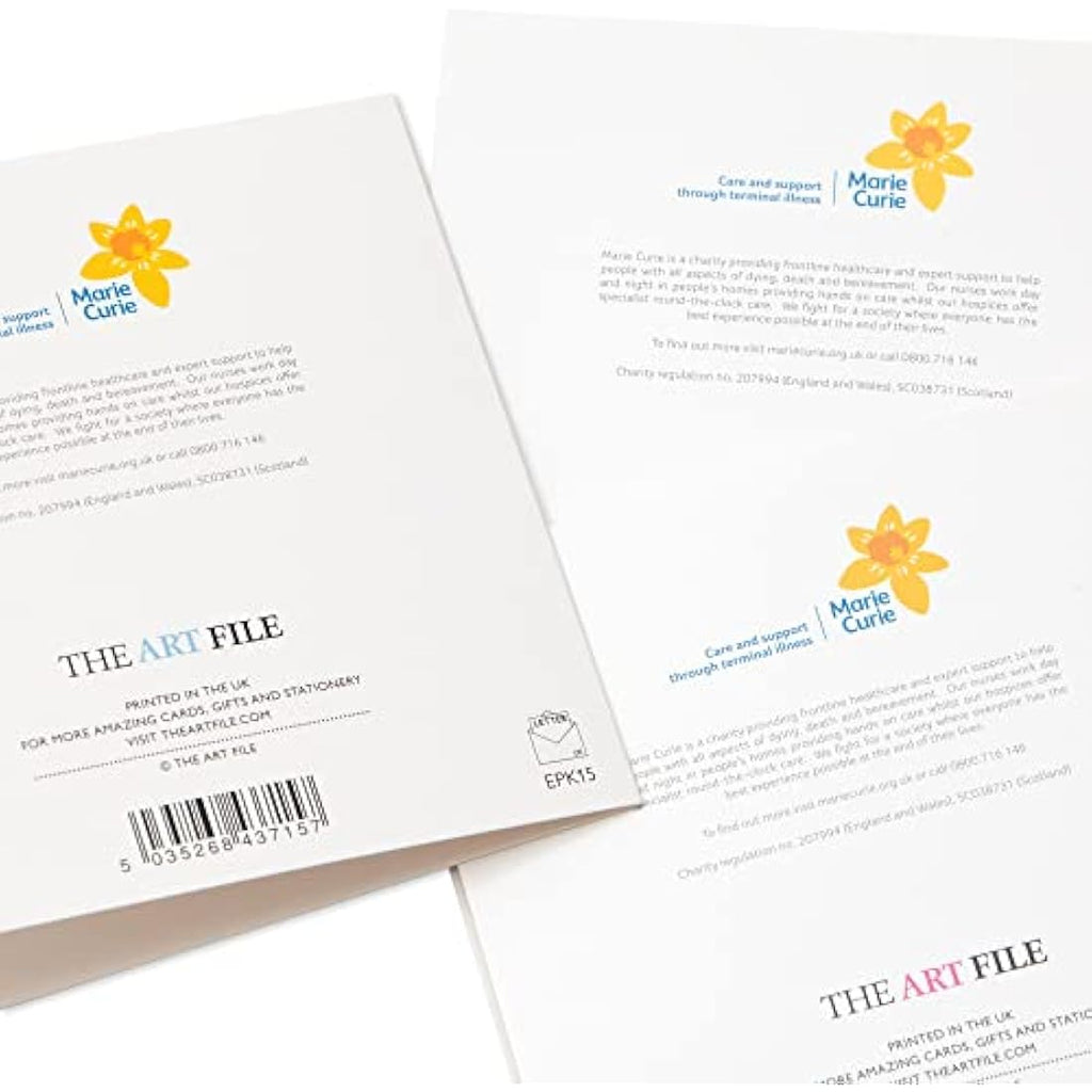 Jolof Store Marie Curie Charity Greeting Cards - 36 Pack Bundle