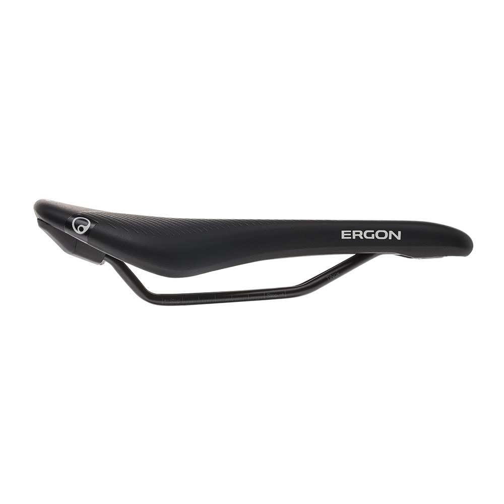 Ergon SR Road Comp Men's Saddle – Black Ergonomic Road Bike Seat S/M