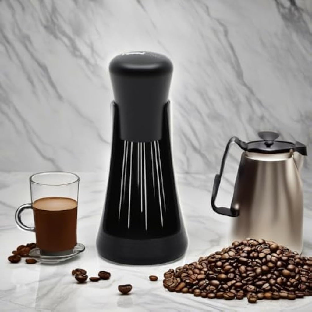 Jolof Store Metal WDT Tool - Black Anodized Aluminum Espresso Stand