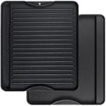 Jolof Store Cast Iron Reversible Grill Griddle for Campchef, 34 x 40 CM