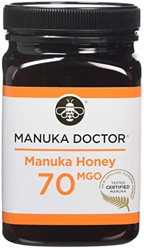 Manuka Doctor 70 MGO New Zealand Manuka Honey – 100% Natural, 500g