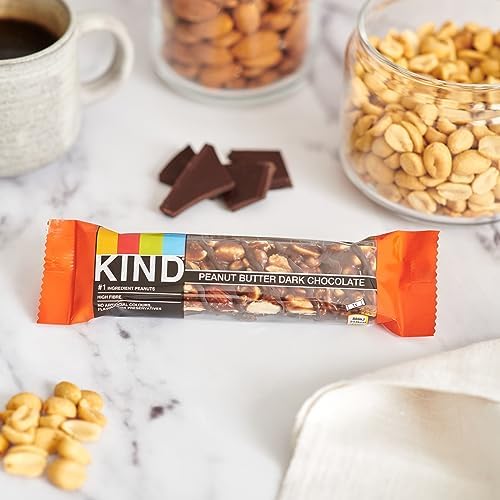 KIND Peanut Butter Dark Chocolate Gluten Free Snack Bars - 24 x 40g