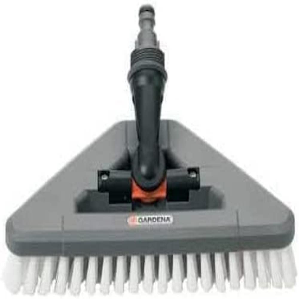 Gardena Joint Scrubber – Water-Bearing Cleaning Brush with 360° Hinge