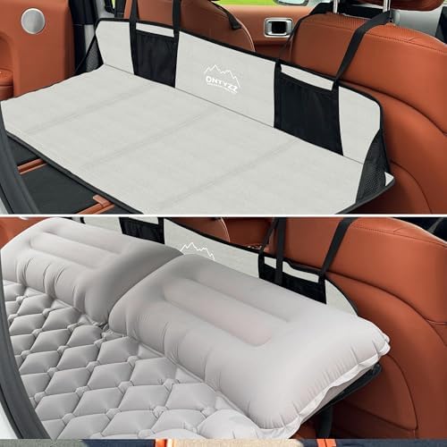 ONTYZZ Non-Inflatable Car Back Seat Extender – Foldable SUV Camping Mattress