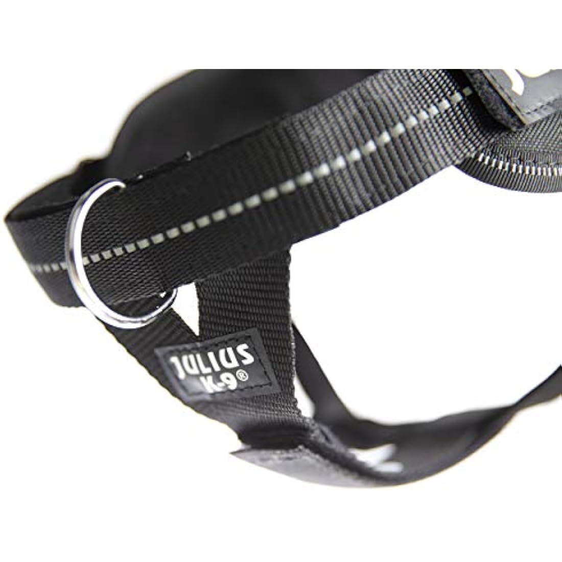Julius-K9 IDC Powerharness | Reflective Dog Harness - Black - XS