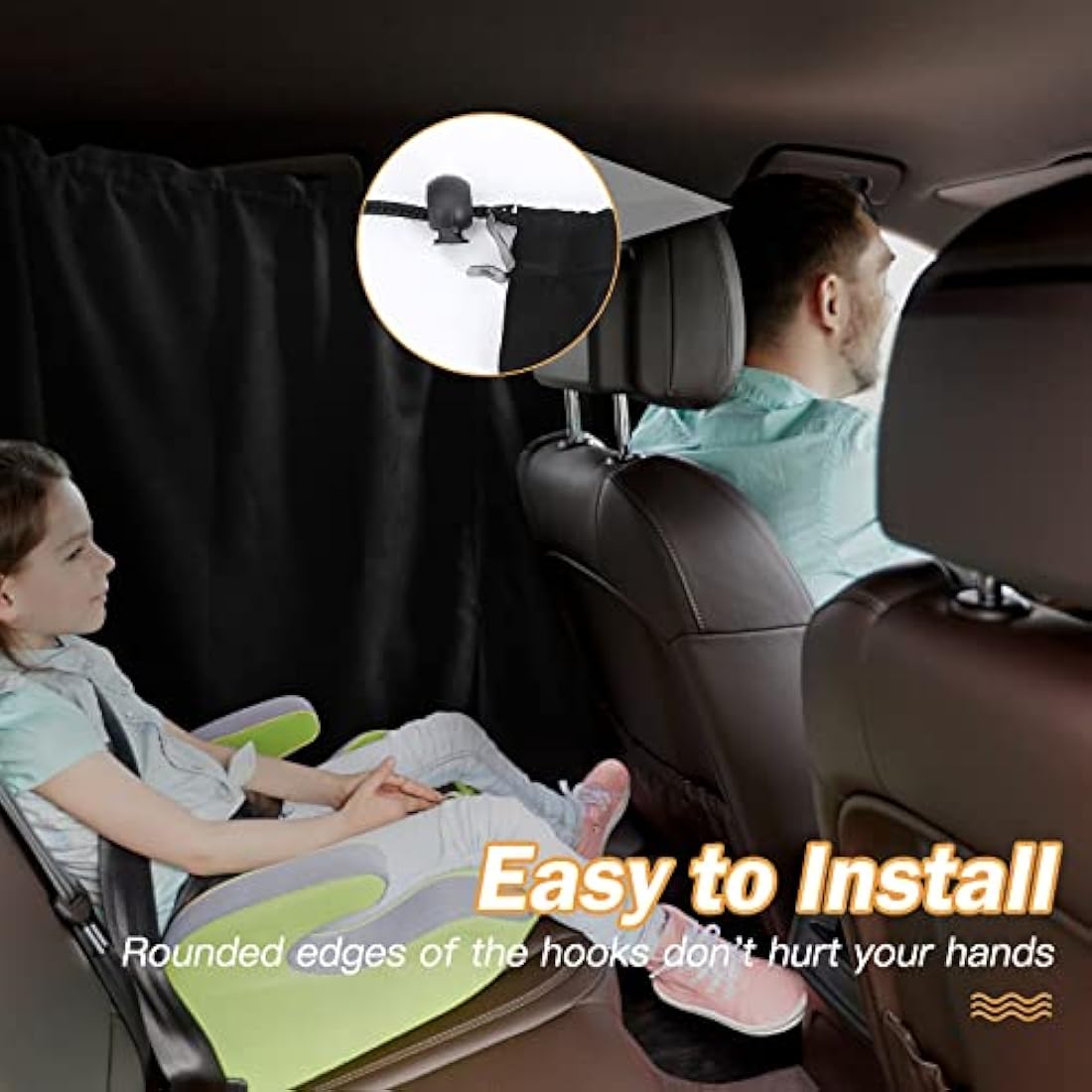 ZATOOTO Campervan Privacy Curtains – Magnetic Blackout Window Covers