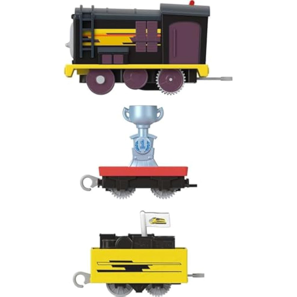 Thomas & Friends Diesel Motorized Train Engine with Sodor Cup Car