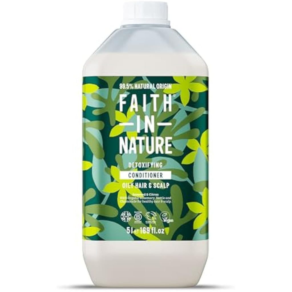 Faith In Nature Seaweed & Citrus Conditioner | Oily Hair | 5L Refill Pack