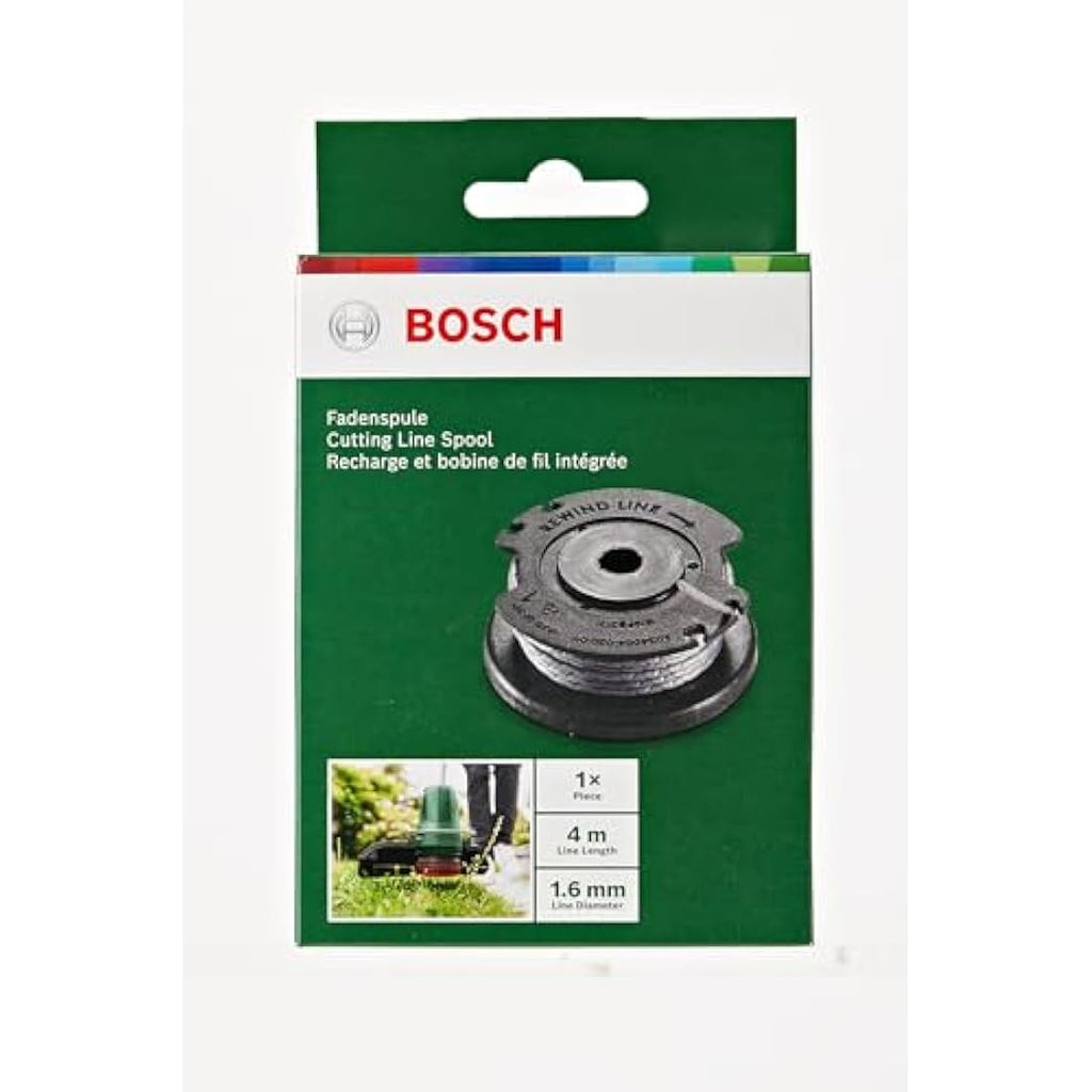 Bosch Trimmer Spool Cutting Line - 4m x 1.6mm for Garden Trimmers