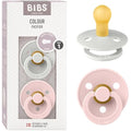 BIBS Colour Pacifier 2-Pack | Natural Rubber Latex | Size 1 (0-6m)