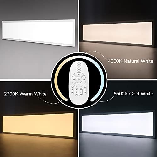 Dimmable LED Ceiling Light Panel | 120x30cm 40W Remote Control