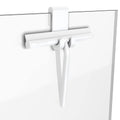 Minismus Silicone Shower Squeegee with Hook – 8.25" Streak-Free Wiper