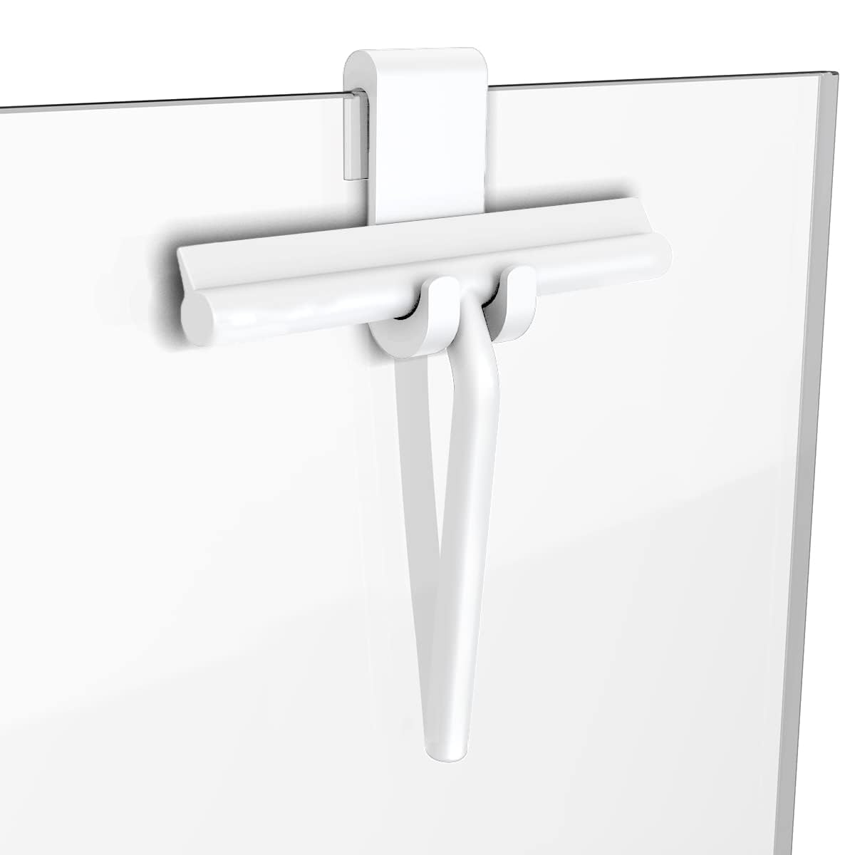 Minismus Silicone Shower Squeegee with Hook – 8.25" Streak-Free Wiper