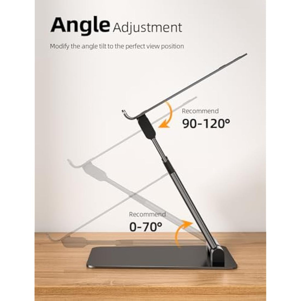 Nulaxy Adjustable Laptop Stand – Ergonomic Aluminum Riser for 10-17" Laptops