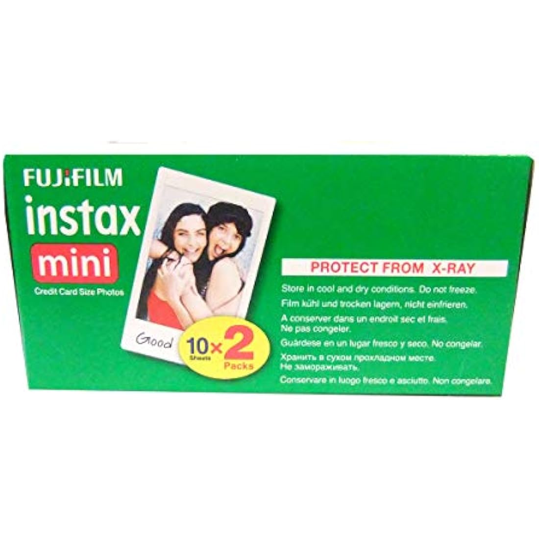 Fujifilm Instax Mini Instant Film Bundle Pack - 60 Shots | White Frame