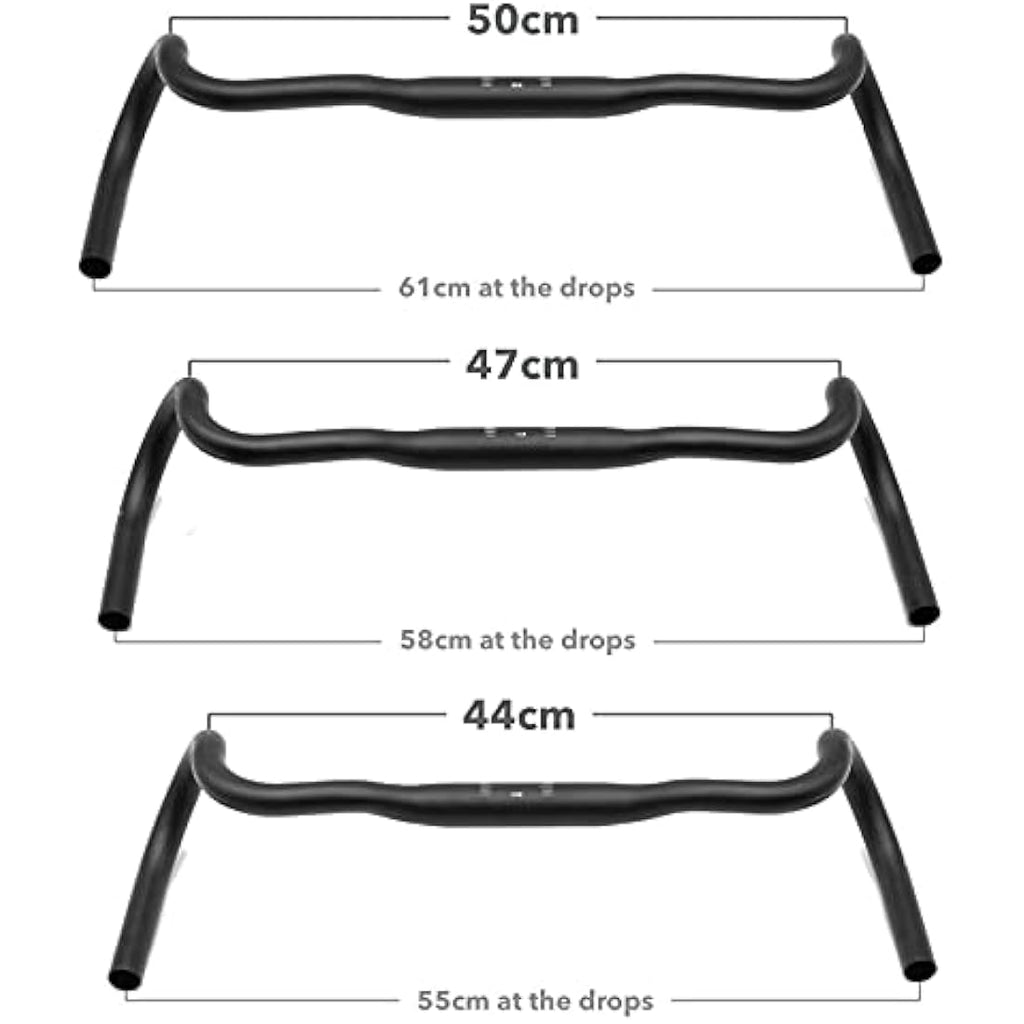 Redshift Kitchen Sink Gravel Handlebar – 31.8mm Aluminum Drop Bar with Loop