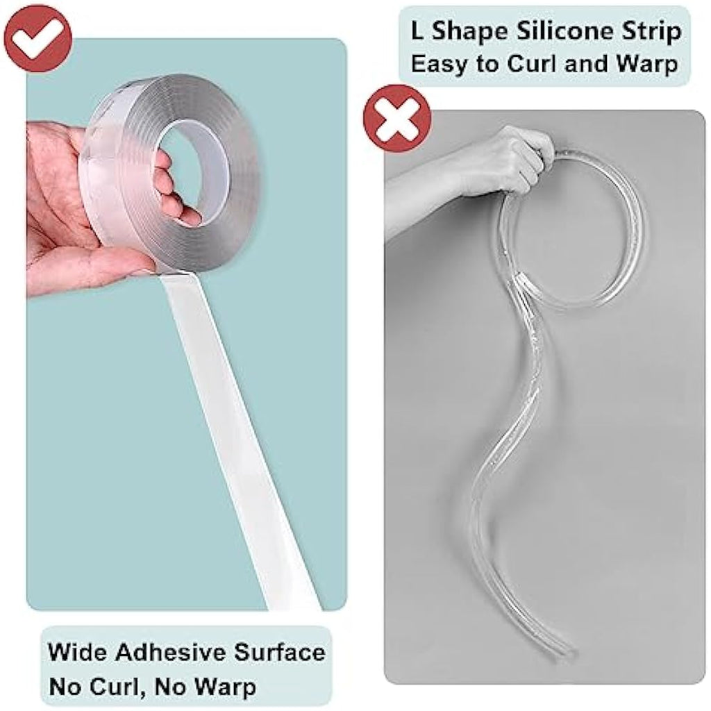 Jolof Store Clear Baby Proofing Edge Protector – 5m Adhesive Strip