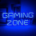 ineonlife Gaming Zone Neon Sign – Blue LED Wall Decor for Game Rooms