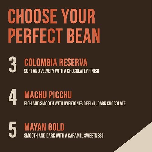 Cafedirect Mayan Gold Organic Ground Coffee – Dark Roast, 6 x 200g