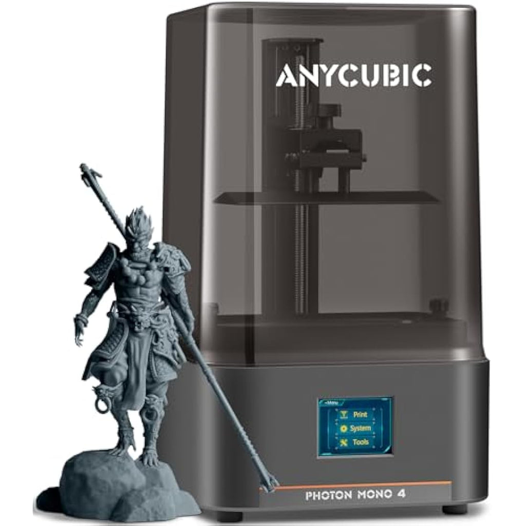Anycubic Photon Mono 4 Resin 3D Printer | 7'' 10K LCD Screen & LighTurbo