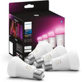 Philips Hue White & Colour Ambiance E27 Smart Bulbs - 4 Pack