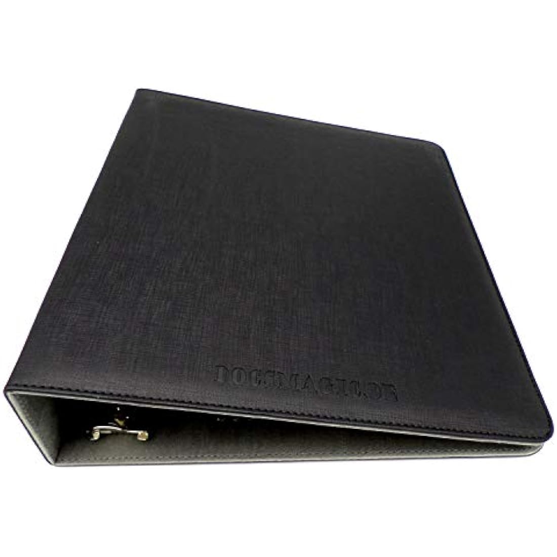 docsmagic.de 3-Ring Premium Album Black with 100 9-Pocket Pages
