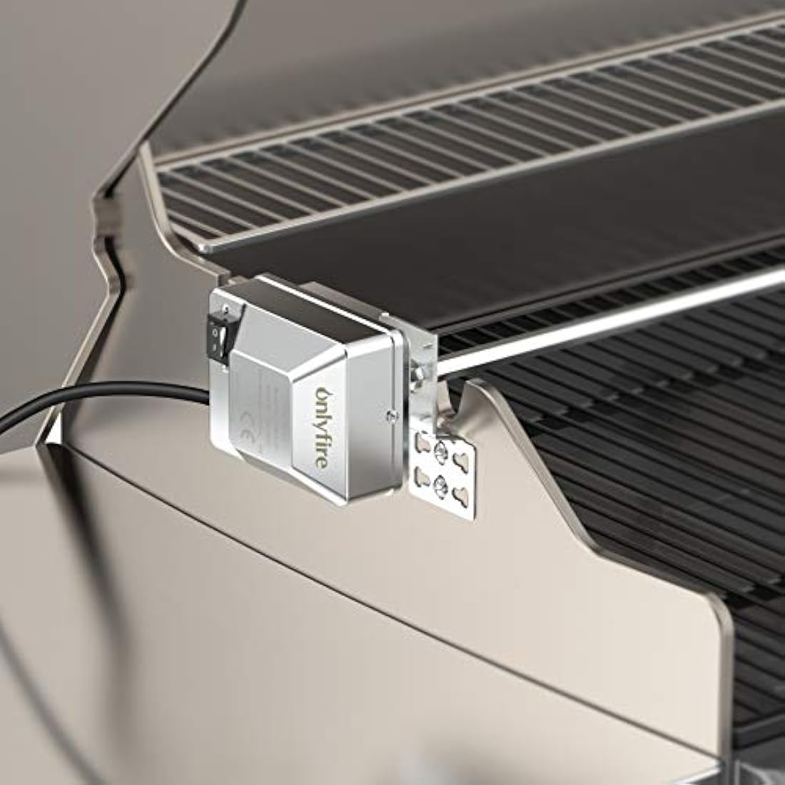 Onlyfire Universal Gas Grill Rotisserie Kit | 114cm Heavy Duty Hex Rod