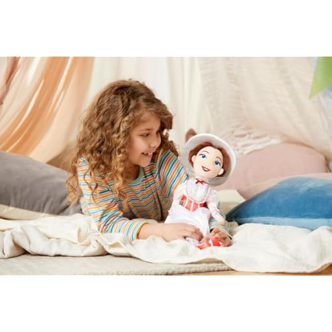 Disney Mary Poppins Plush Doll – 45cm Jolly Holiday Soft Toy Figure